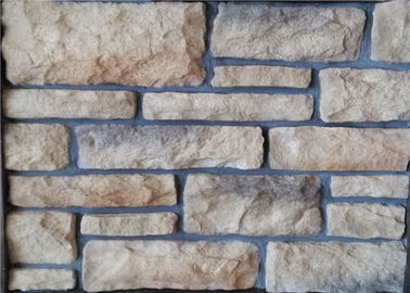 Color artificial del múltiplo de la absorción de agua de la piedra de la pared de la cultura irregular